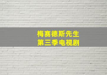 梅赛德斯先生 第三季电视剧